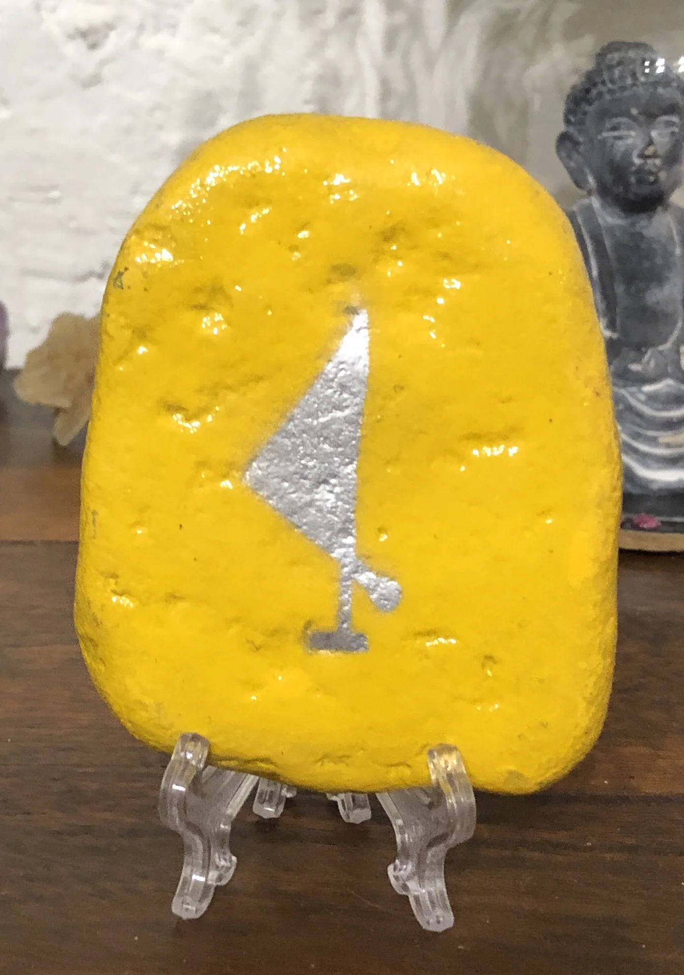Galet du rayon jaune